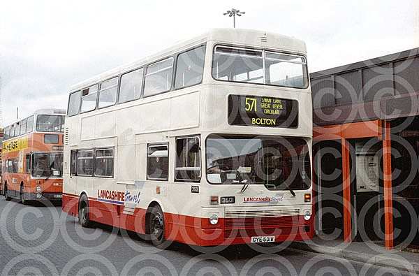 GYE501W MTL Lancashire Travel Meseybus London Transport