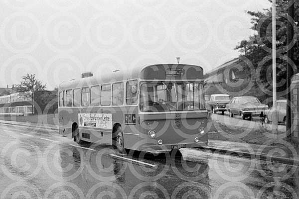TBU598G Green Bus.Rugeley Seddon Demo
