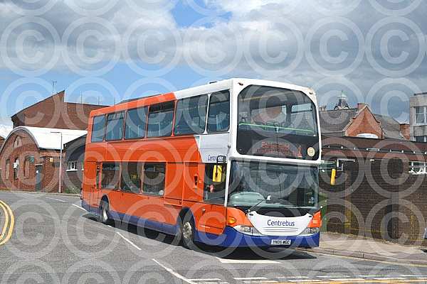 YN05WGC Centrebus,Grantham Nottingham CT