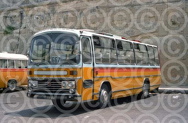 DBY358 (UWU628R) Malta Buses Standish,East Hardwick