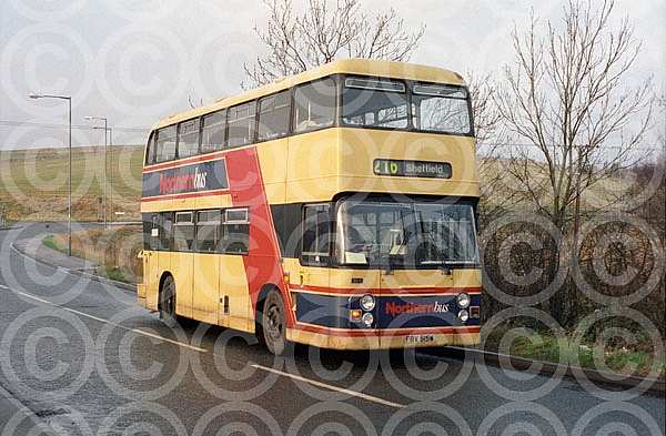 FBV515W Northern Bus,Anston Ribble MS