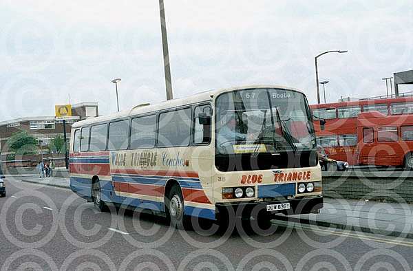 UDW639Y (AAX562A) (PKG105Y) Blue Triangle,Bootle National Welsh