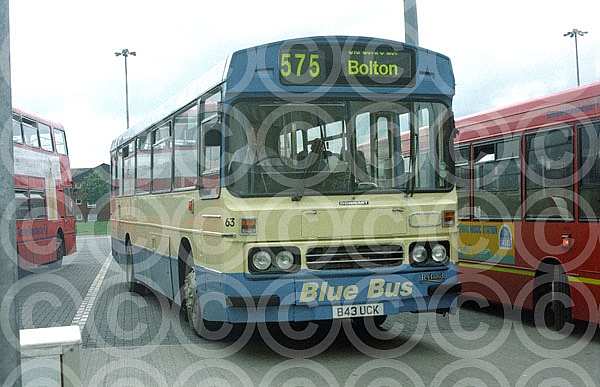 B43UCK Blue Bus,Bolton Fylde BC