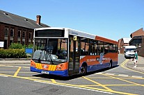 AE55MVL Centrebus,Grantham Trustline,Hunsden