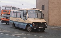 D710TWM Pennine Blue Merseybus Merseyside PTE