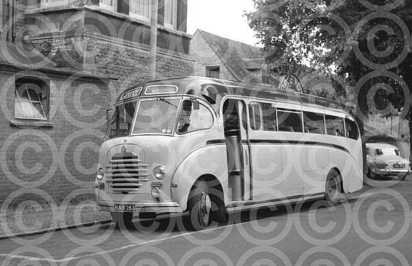 KAB283 Cream Bus,Stamford Johnson,Stourbridge