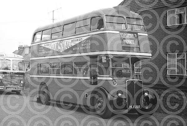 HLX222 Osborne,Tollesbury London Transport