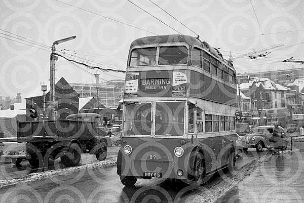 BDY818 Maidstone CT Maidstone & District Hastings Tramways