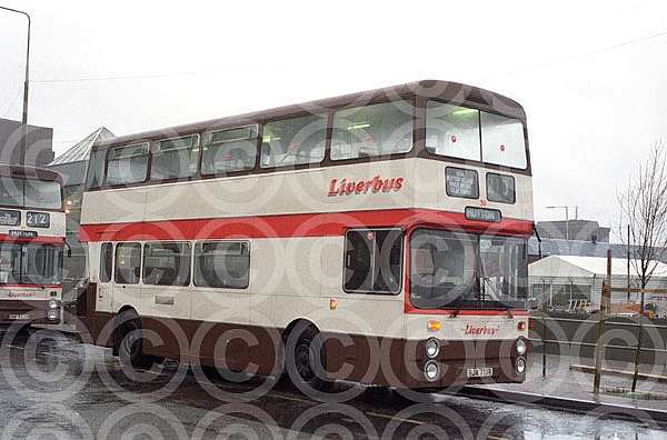 RJA713R Liverbus,Huyton GM Buses GMPTE