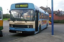 DMS23V Andrews,Sheffield Sheffield Omnibus West Riding(Caldaire) Yelloway,Rochdale Alexander Midland