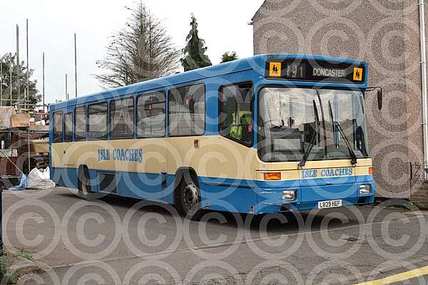 L829HEF Isle Coaches,Owston Ferry Nottingham CT Volvo Demo