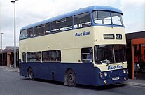 KSU851P Blue Bus,Bolton ABC,Southport GGPTE
