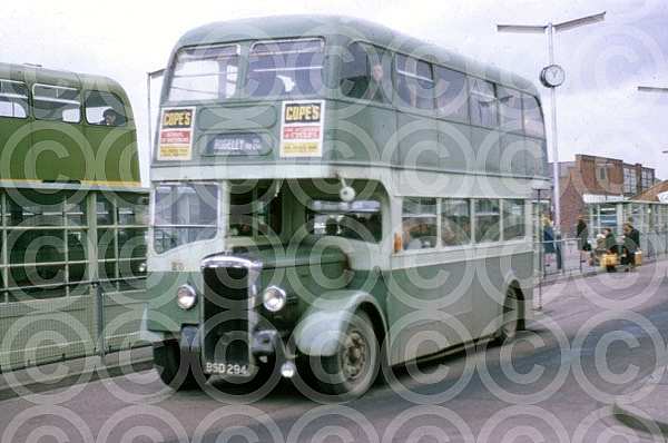 BSD294 Green Bus.Rugeley Western SMT