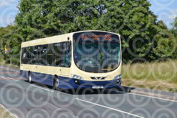 YJ62JZT Isle Coaches(Bannister),Owston Ferry Hulley,Baslow Reays,Wigton