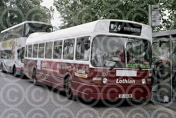 GFJ663N Lothian RT Birmingham Coach Co. Stagecoach Manchester GM Buses South Western National