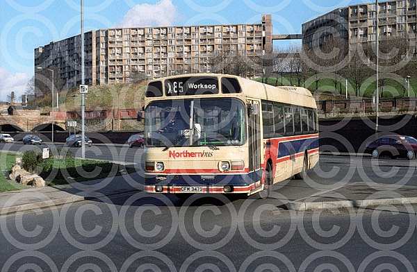 CFM347S Northern Bus,Anston Blackpool CT Crosville