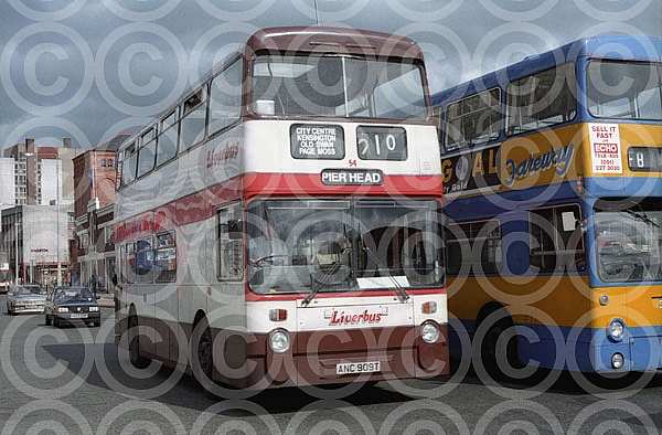 ANC909T Liverbus,Huyton GM Buses GMPTE