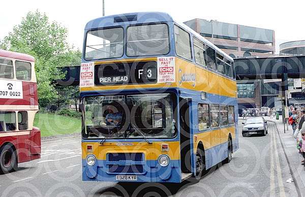 E928KYR Fareway,Liverpool London Buses