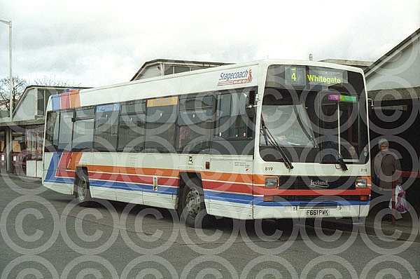 F661PWK Stagecoach Burnley Stagecoach Midland Red G&G,Leamington Spa