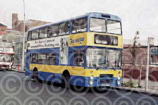 E928KYR fareway,Liverpool London Buses