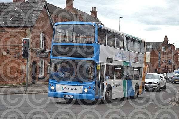 AE55DJY Stagecoach Lincolnshire Stagecoach Hull Stagecoach Cambus