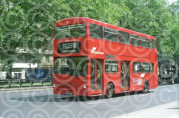 BYX161V MTL London London Buses London Transport