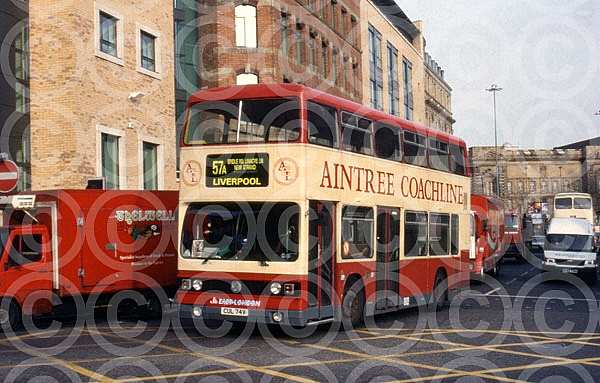 CUL74V Aintree Coachlines(Cherry),Bootle Stagecoach East London London Transport