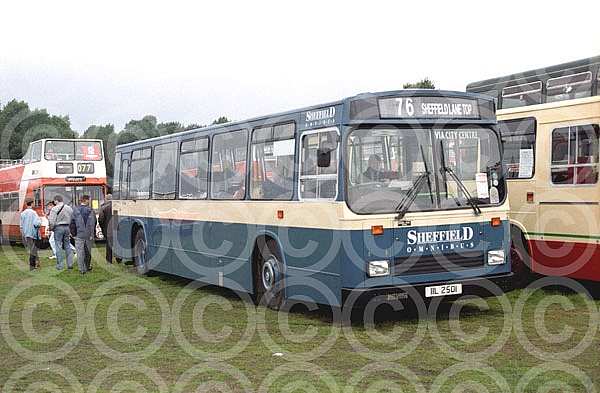 IIL2501 (LJA645P) Rebody Sheffield Omnibus Hyndburn Greater Manchester PTE