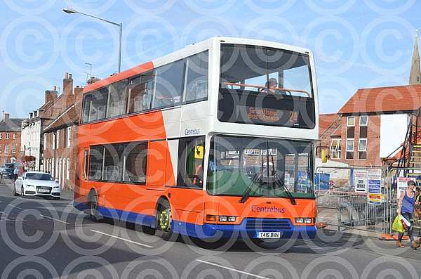 T415BNN Centrebus Grantham Nottingham CT