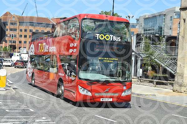 WX15OFT Tootbus Sightseeing Bath Bus Company