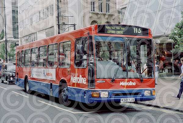 K321YJA London Metroline London Buses