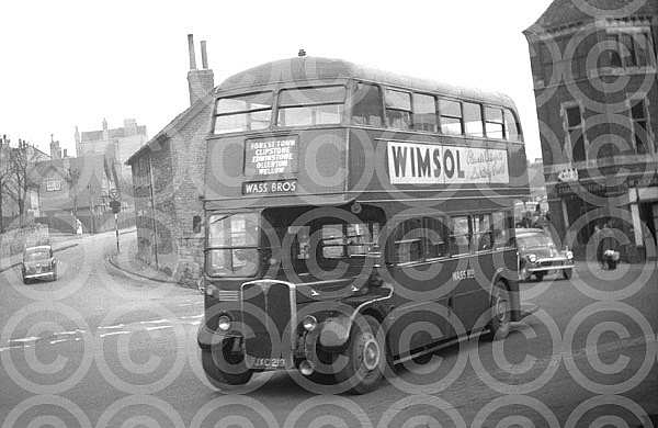 JXC219 Wass Bros.,Mansfield London Transport