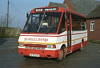 E976DGS Scarlet Band West Cornforth Sovereign Bus & Coach Jubilee Stevenage