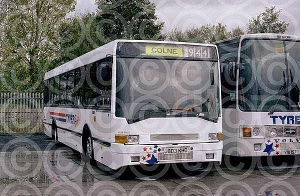 J803KHD Tyrer,Trawden London Buses