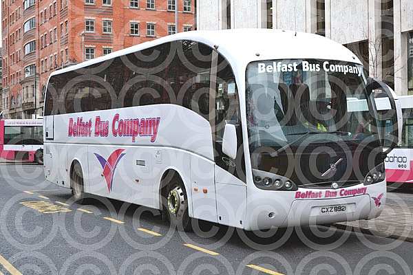 CXZ8921 (NDZ727) (SJ06CBV) Belfast Bus Co.Doig Glasgow