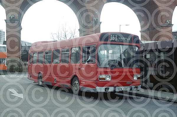 BYW362V Rose Hill Coaches,Marple London Buses London Transport