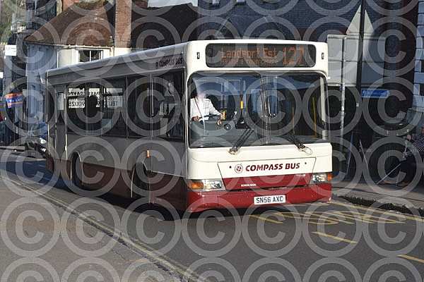 SN56AXC Compass Travel,Worthing Coakley Bus,Motherwell