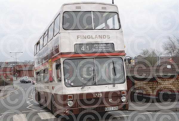 E477SON Finglands,Manchester London Buses