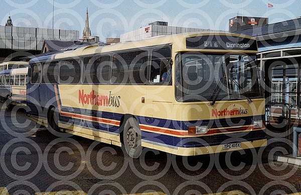 TPC105X Northern Bus,Anston Davies,Pencader London Country
