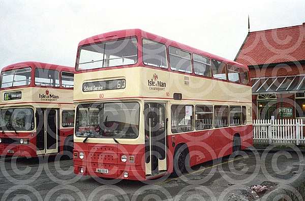 MAN80N (UWW10X) Isle of Man National Transport Southern National West Yorkshire PTE