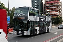 LJ07XEV Tootbus Sightseeing,London Arriva Original London