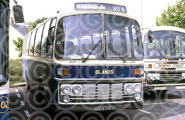 OTD827R Bland,Cottesmore Newcastle Busways GM Buses GMPTE