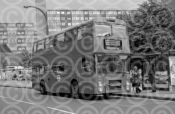 B103WUW London Buses London Transport