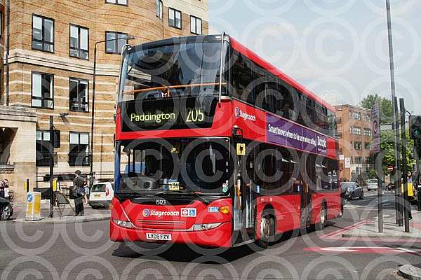 LX09FZV Stagecoach London