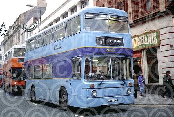 SCD734N Citibus,Manchester London Country Southdown