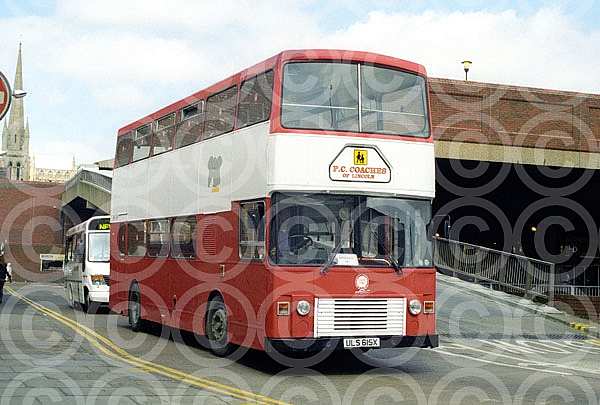 ULS615X PC Coaches,Lincoln Midland Red North Kelvin Scottish Alexander Midland