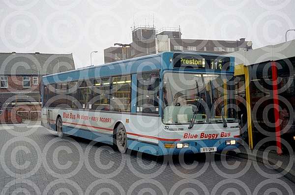 R91GNW Blue Bus,Bolton Capital,West Drayton