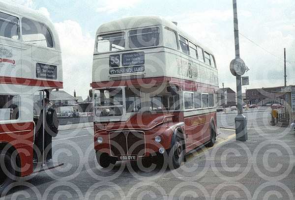 650DYE Blackpool CT London Transport