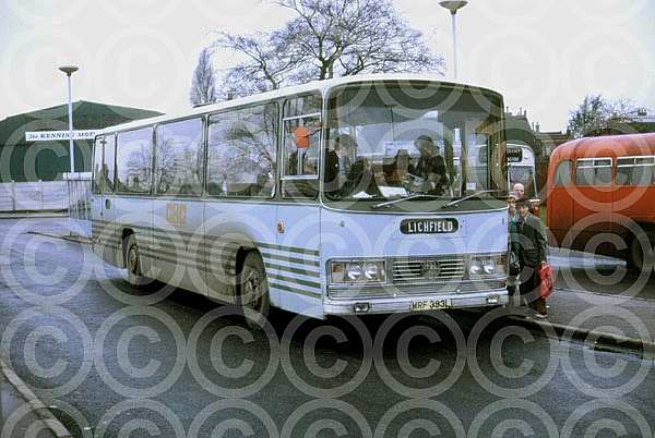 MRF393L Green Bus,Rugeley