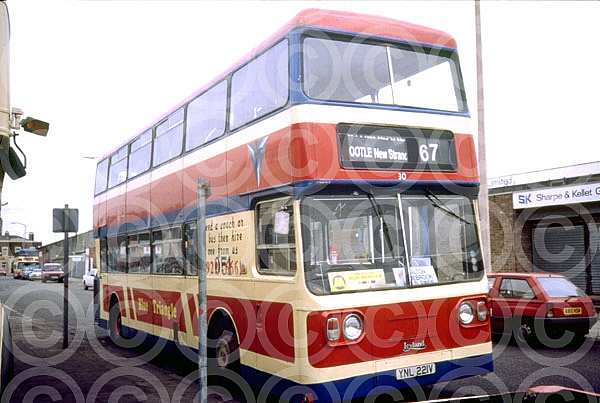 YNL221V Blue Triangle,Bootle Busways Tyne & Wear PTE